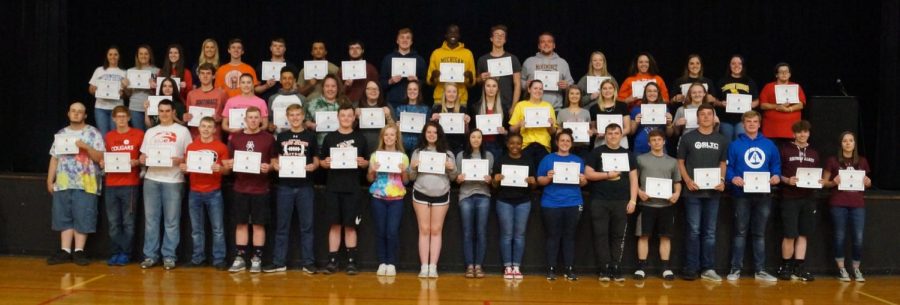 Members of the Chester High School Class of 2019 were recognized for their post-secondary plans during the College Signing and Decision Day Program on April 24.