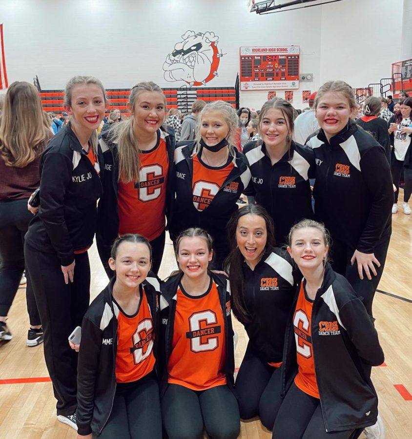 The Chester High School Dance Team qualified for state.