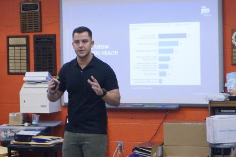 Ben Tracy Spoke to Students