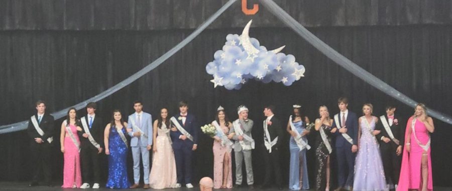 The 2022 Chester High School Prom Court.