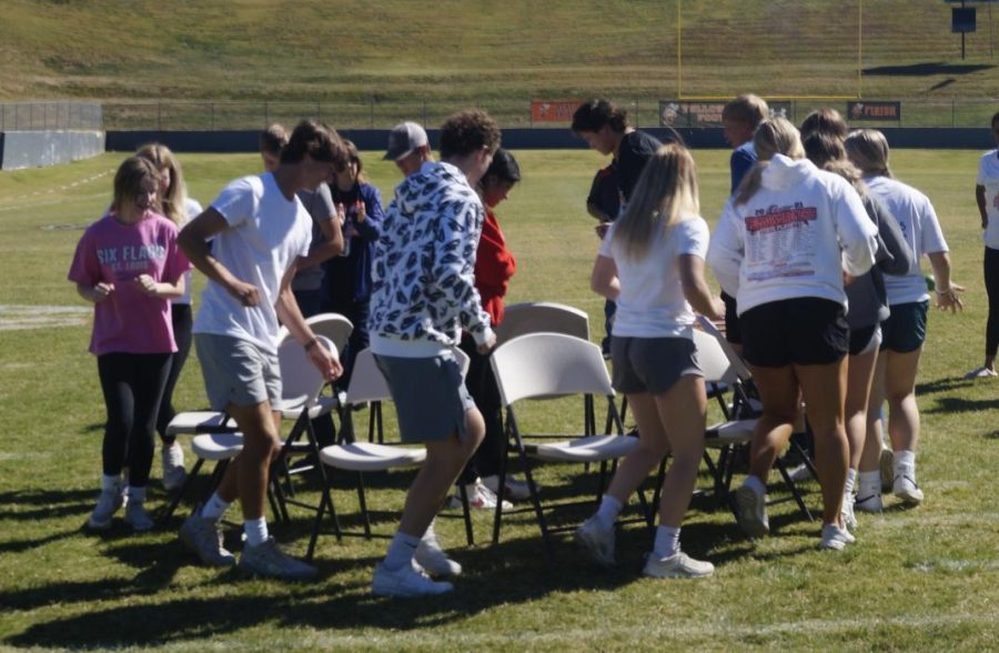 Musical+chairs+was+played+during+the+Spirit+Games.