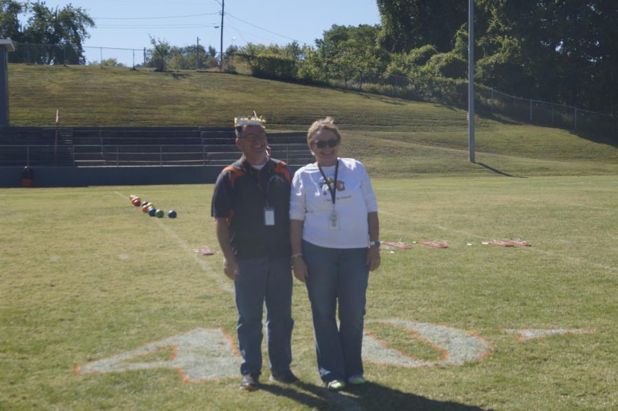 Mr. Colonel and Mrs. Boyd were named the favorite teachers.