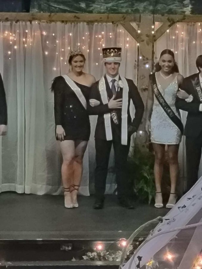 Paige Vasquez was crowned homecoming queen and Koby Jany king.