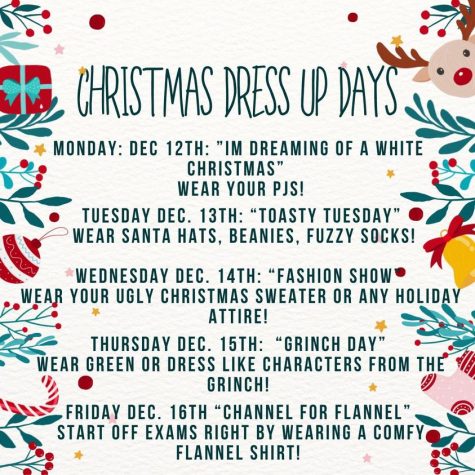 Student Council Conducting Christmas Dress Up Days