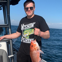 Dylan Hamilton fishing in Florida.