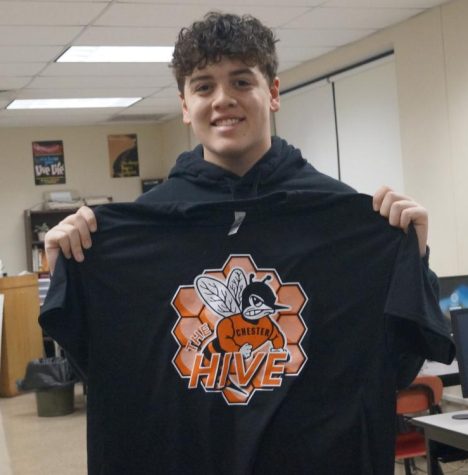 Isaiah Roth designed the t-shirt for the Hive.