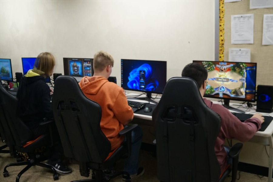 The CHS E-Sports team held its first competition Feb. 9.