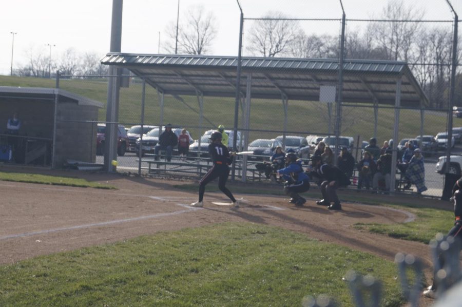 Lexie Mott drove in two runs and scored twice in the win over Gibault. She was also the winning pitcher.