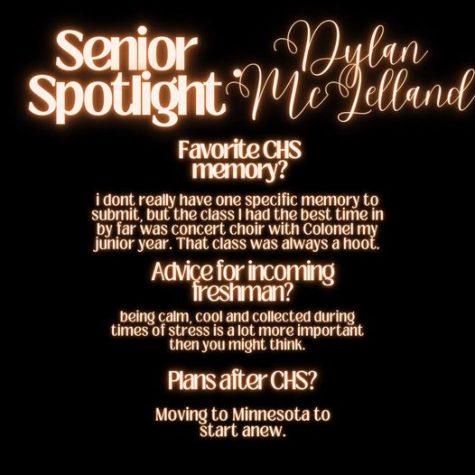 Senior Spotlight -- Dylan McLelland