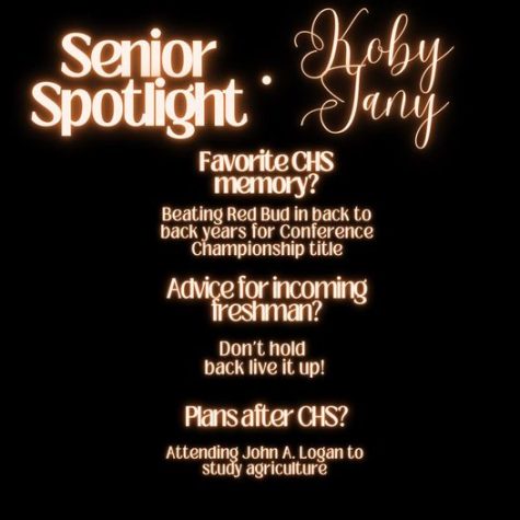 Senior Spotlight -- Koby Jany
