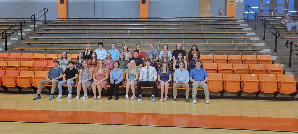 NHS Induction Ceremony group picture 
