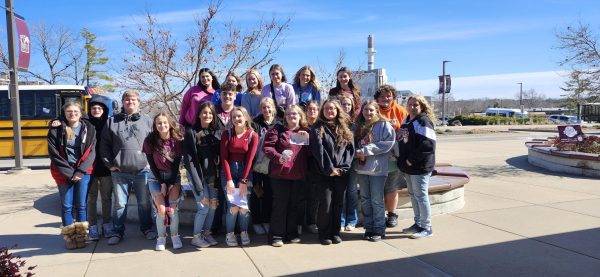 CHS Sting traveled to SIUC to particapate in on-site journalism contests. 