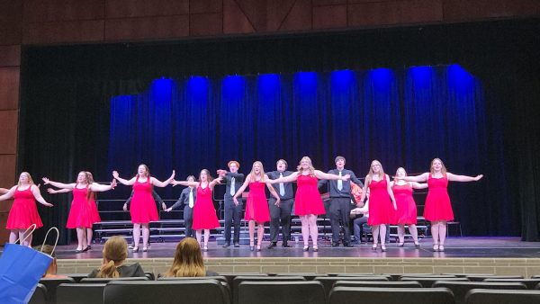 CHS Sound Affect preforming Comin Alive at state Organization Contest.