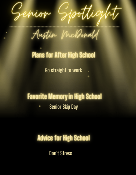 Senior Spotlight - Austin McDonald