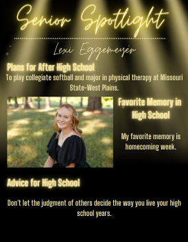Senior Spotlight - Lexi Eggemeyer
