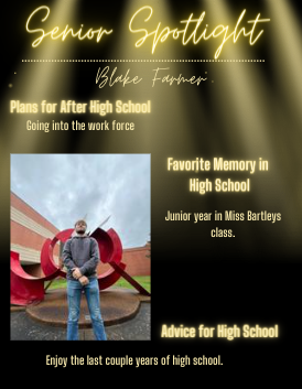 Senior Spotlight - Blake Farmer