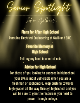 Senior Spotlight - John Gilbert