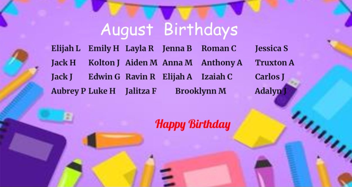 August Birthdays