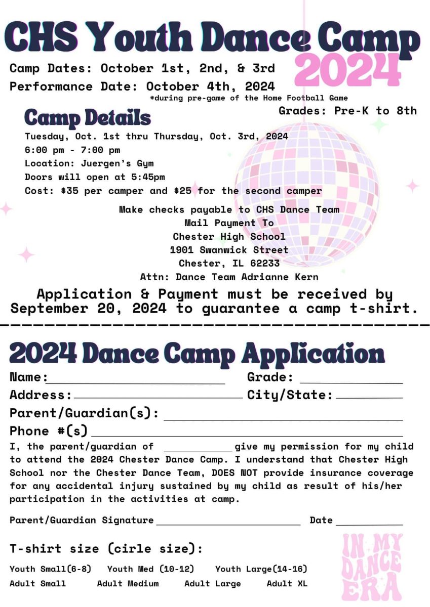 CHS Dance Camp To Be Held