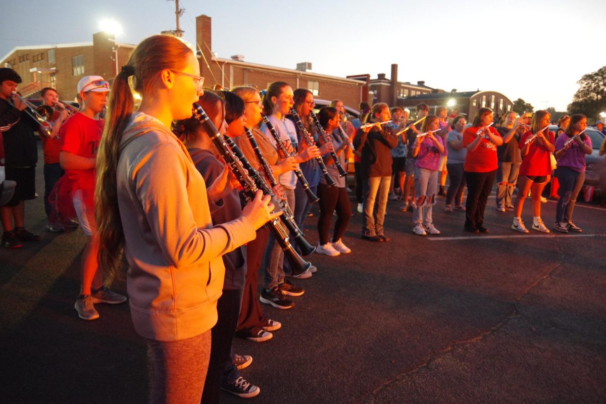 Band Playing at Bonfire