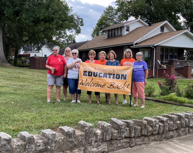 Pictured (Left to Right) are Bea Conley, Tammy Grah, Toni Hosick, Lois Tindall, Paula Platt, Eleanor Miller, Carolyn Schwent, and Norma Baughman.