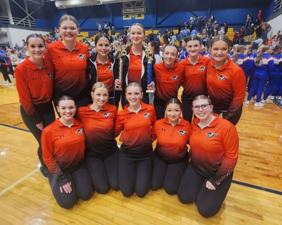 Dance Team Wins First Place In Jazz And Second In Pom