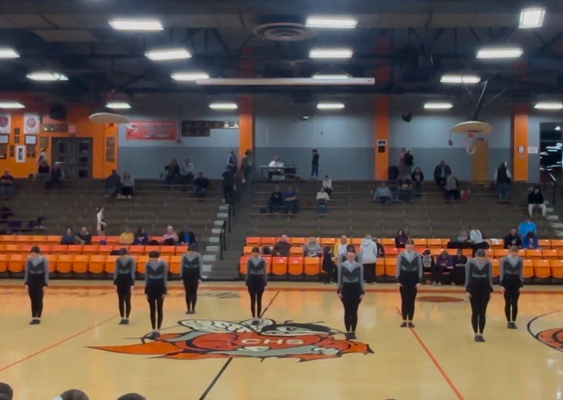 CHS Dance Team Preforms At Halftime