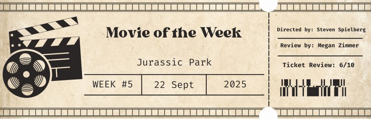 Senior Movie of the Week  - Jurassic Park