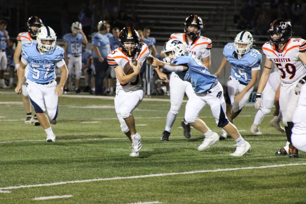 Jackets Stomp Pinckneyville in first Road Win 53-7