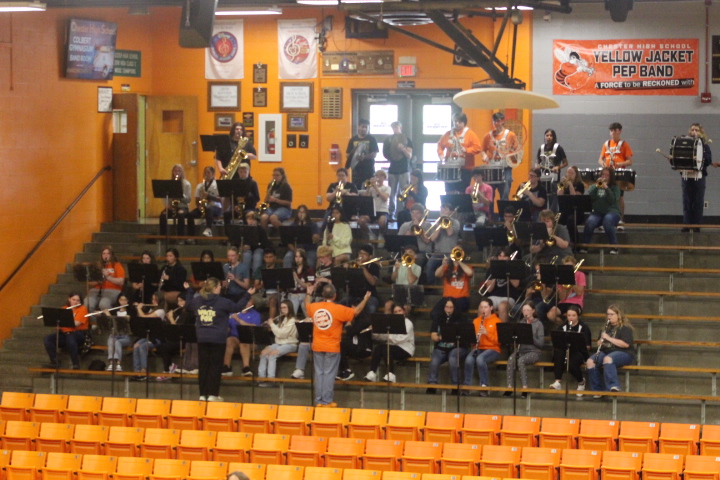 Band Playing School song