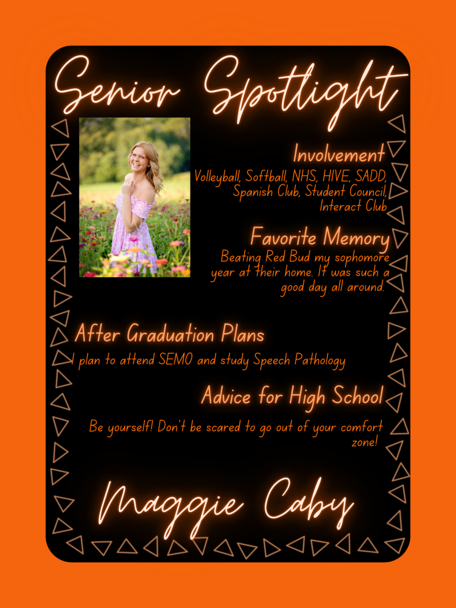 Senior Spotlight - Maggie Caby