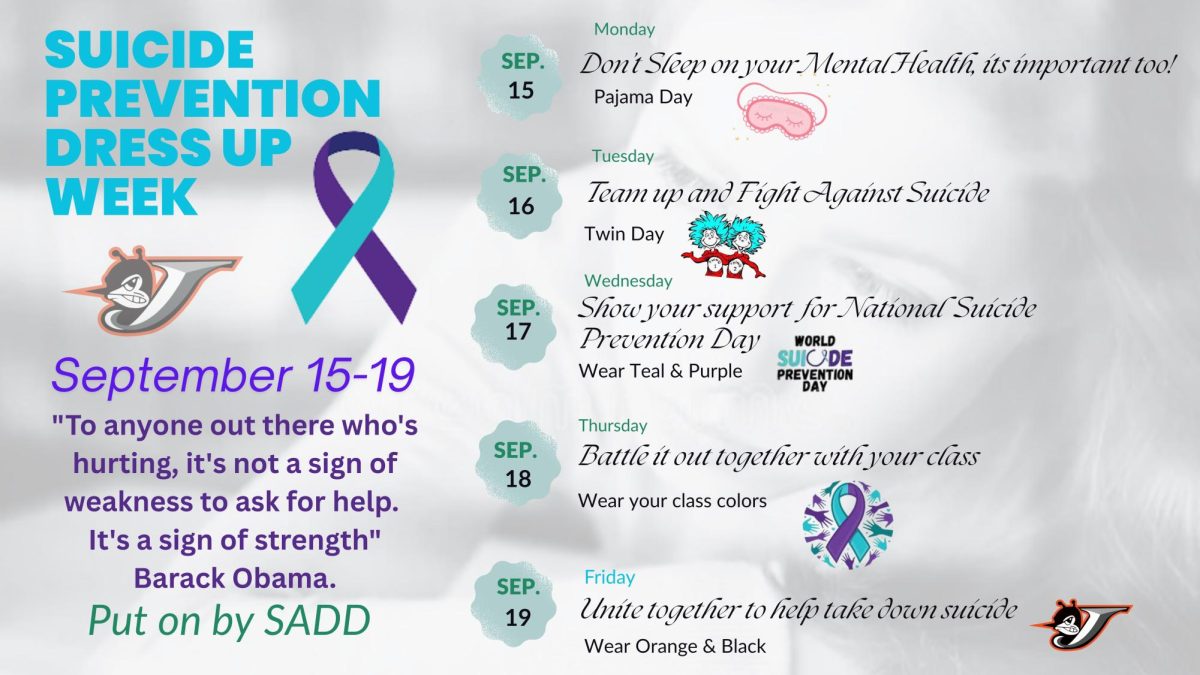 SADD Dress Up Week: Suicide Prevention