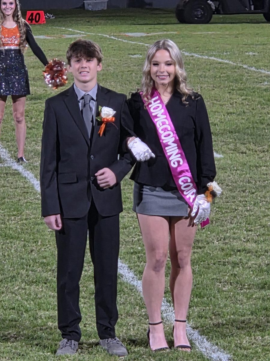 Runner Up Camryn Wolff and her escort Cannon Wolff
