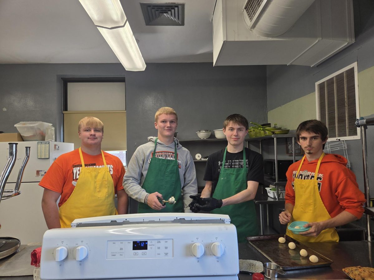 Brayden Juenger, Tray Peters, Robbie Meyers, and Caleb Coffey