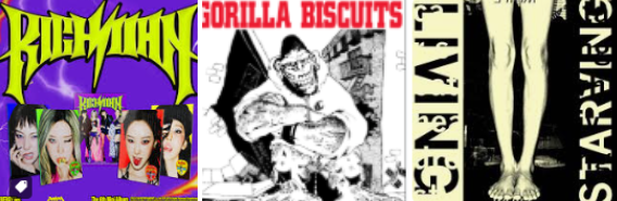 Album art copyrights: 
#1:Will Toledo, Fair Use
#2:	Revelation[, Fair Use	
#3: SM Kakao Warner Japan Capitol, Fair use 