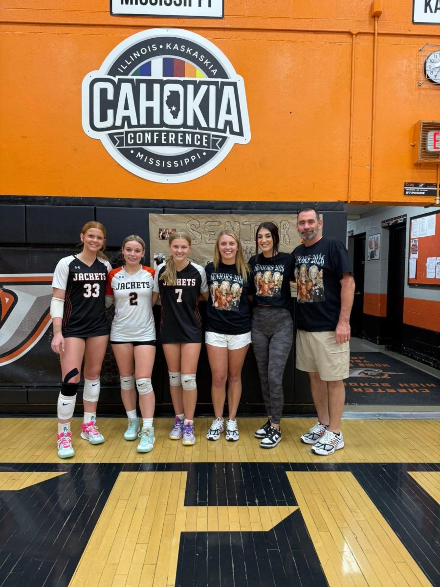 Volleyball Defeats Marion as Caby, Liefer, and Wolff Take Final Bow