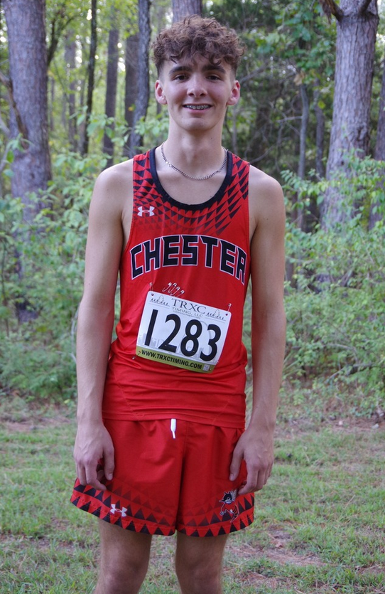 Beyond the Finish Line: Cross Country Senior Ivan Hobbs Honored on Fall Sports Night
