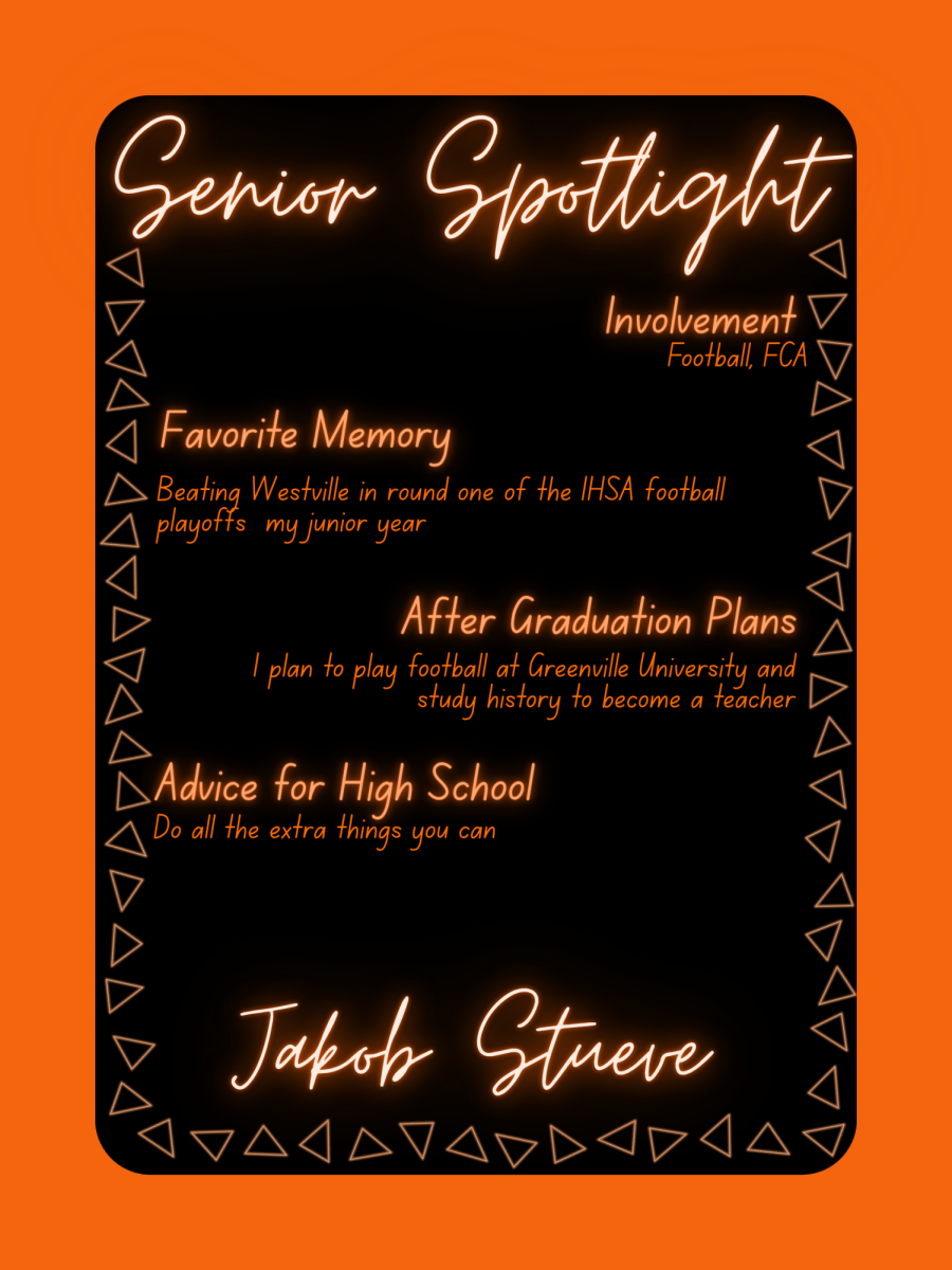 Senior Spotlight - Jakob Steuve