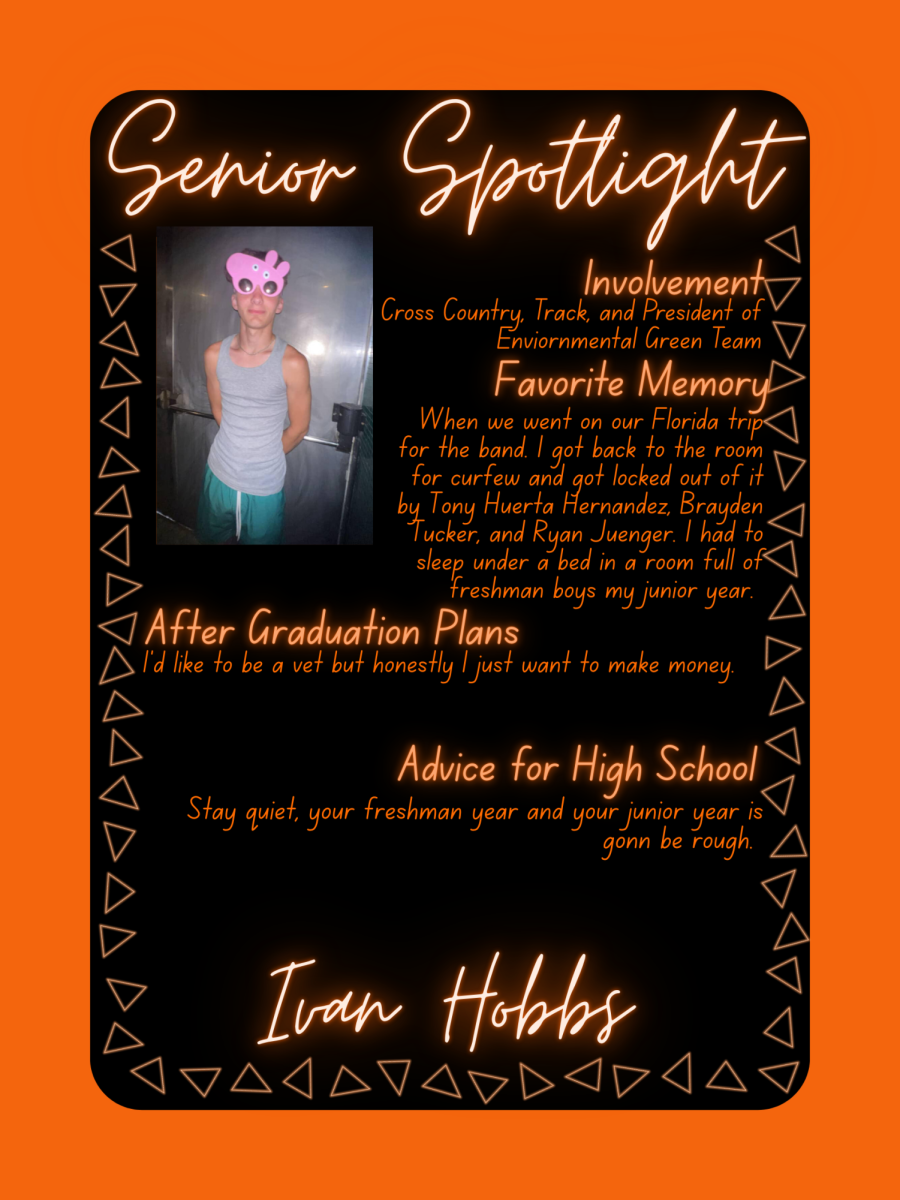 Senior Spotlight - Ivan Hobbs