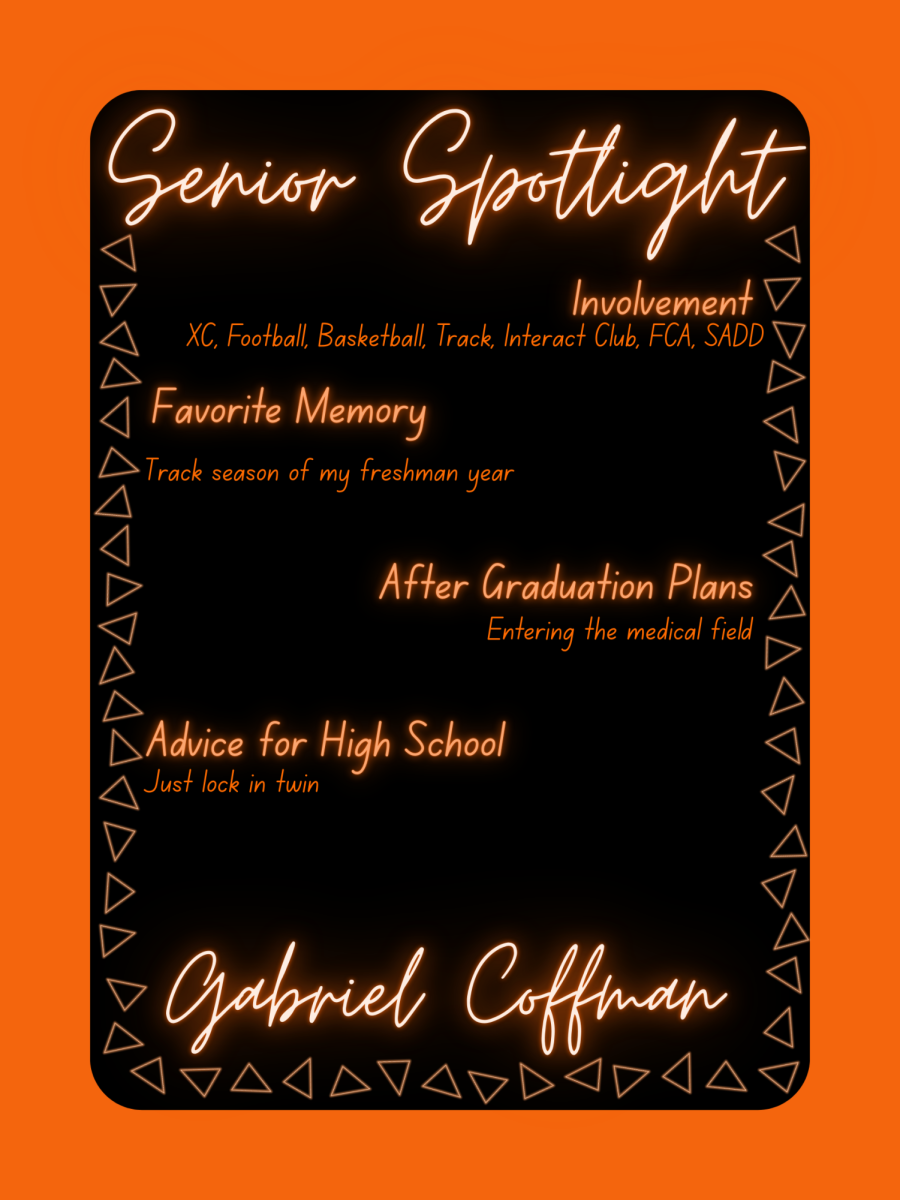 Senior Spotlight - Gabriel Coffman