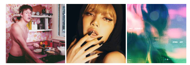 Album art copyrights: 
#1. 2024 Columbia Records, Malcolm Todd, Fair Use
#2: 2025 Lloud / RCA Records, Lisa, Fair Use	
#3: 2025 Range Music, Meg Donnelly, Fair use 