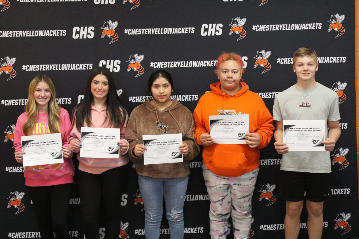 December students of the month 
Not Pictured : Tesa Ray