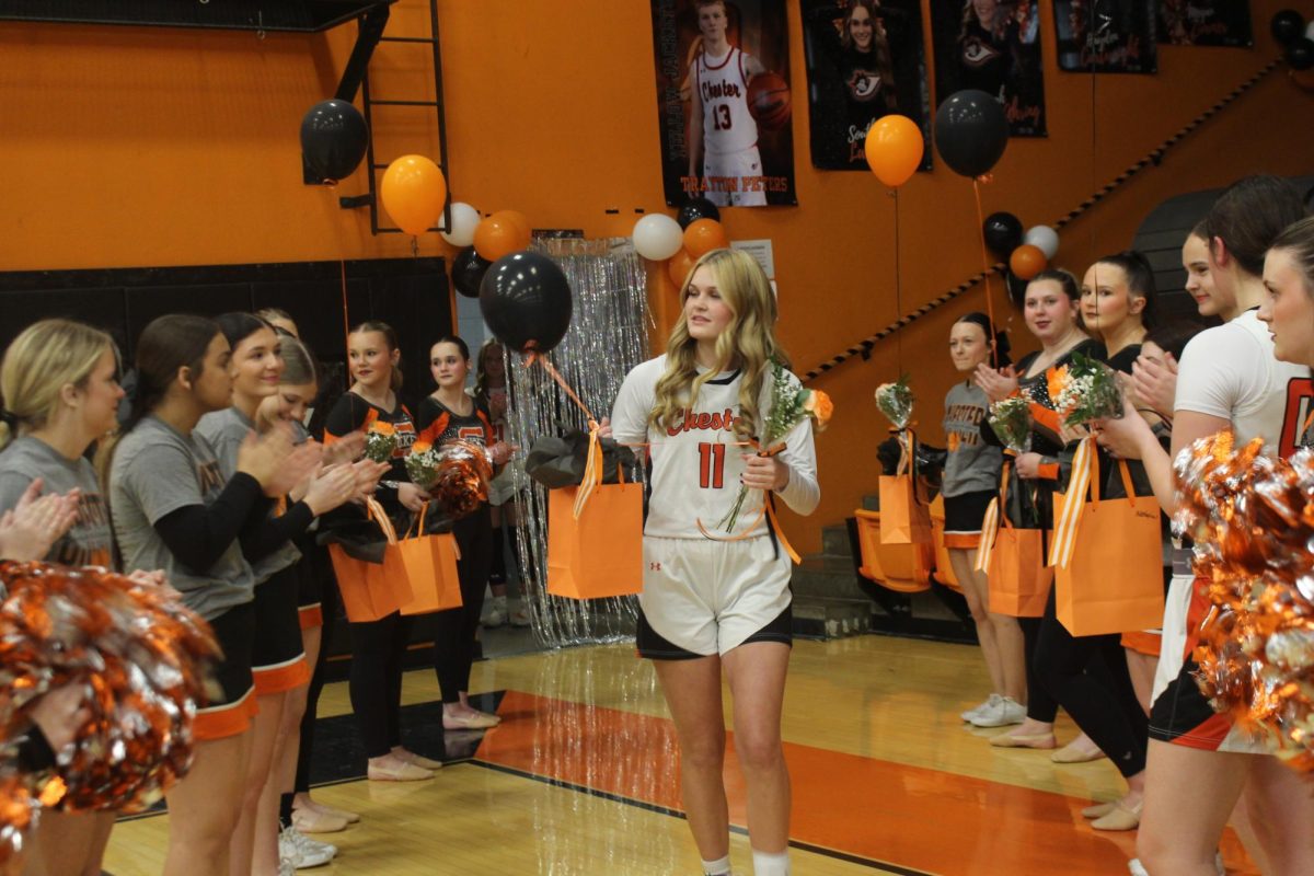 Senior Riley Lochhead