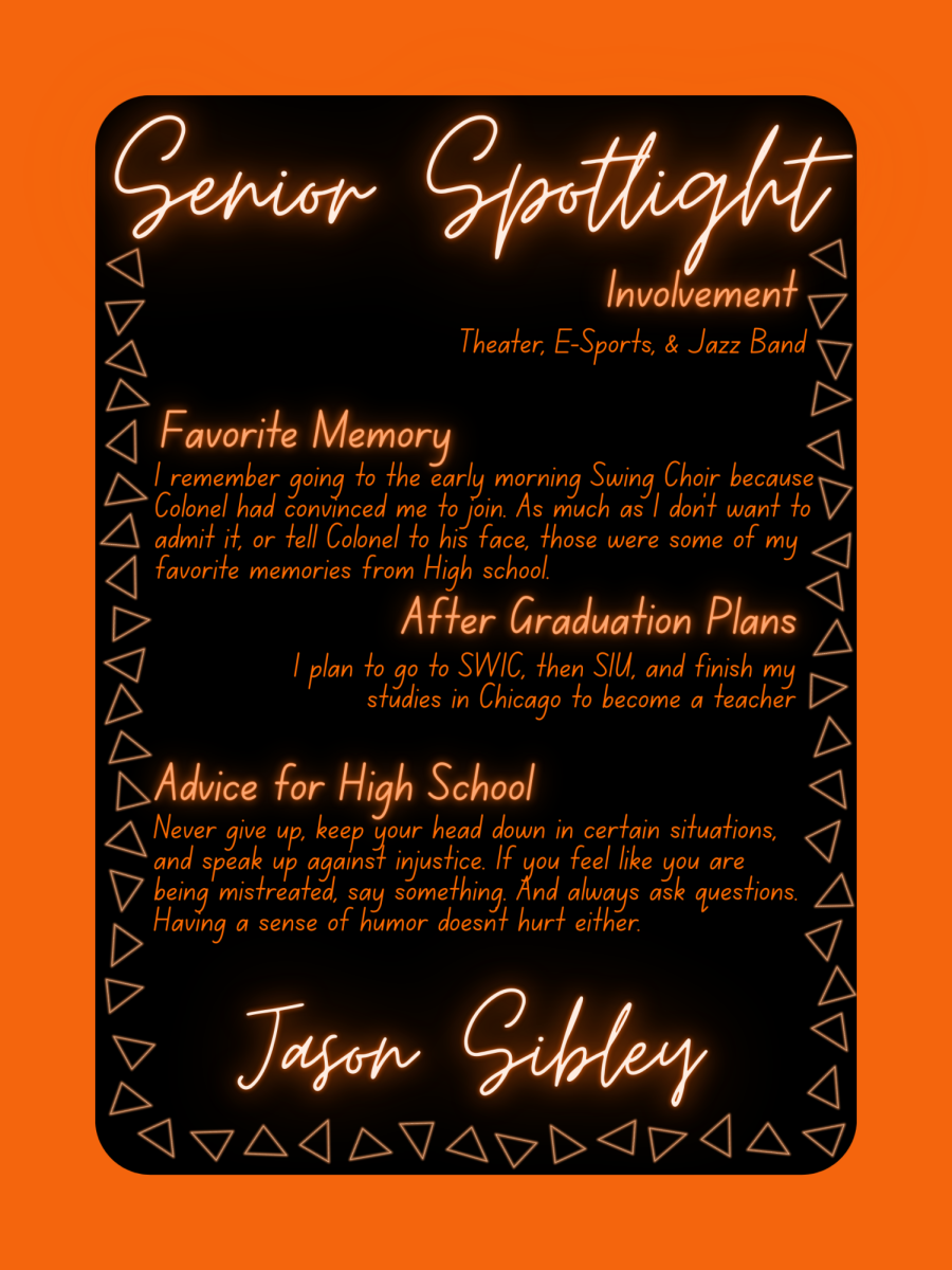 Senior Spotlight - Jason Sibley