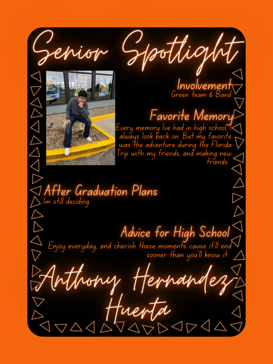 Senior Spotlight - Anthony Hernandez-Huerta