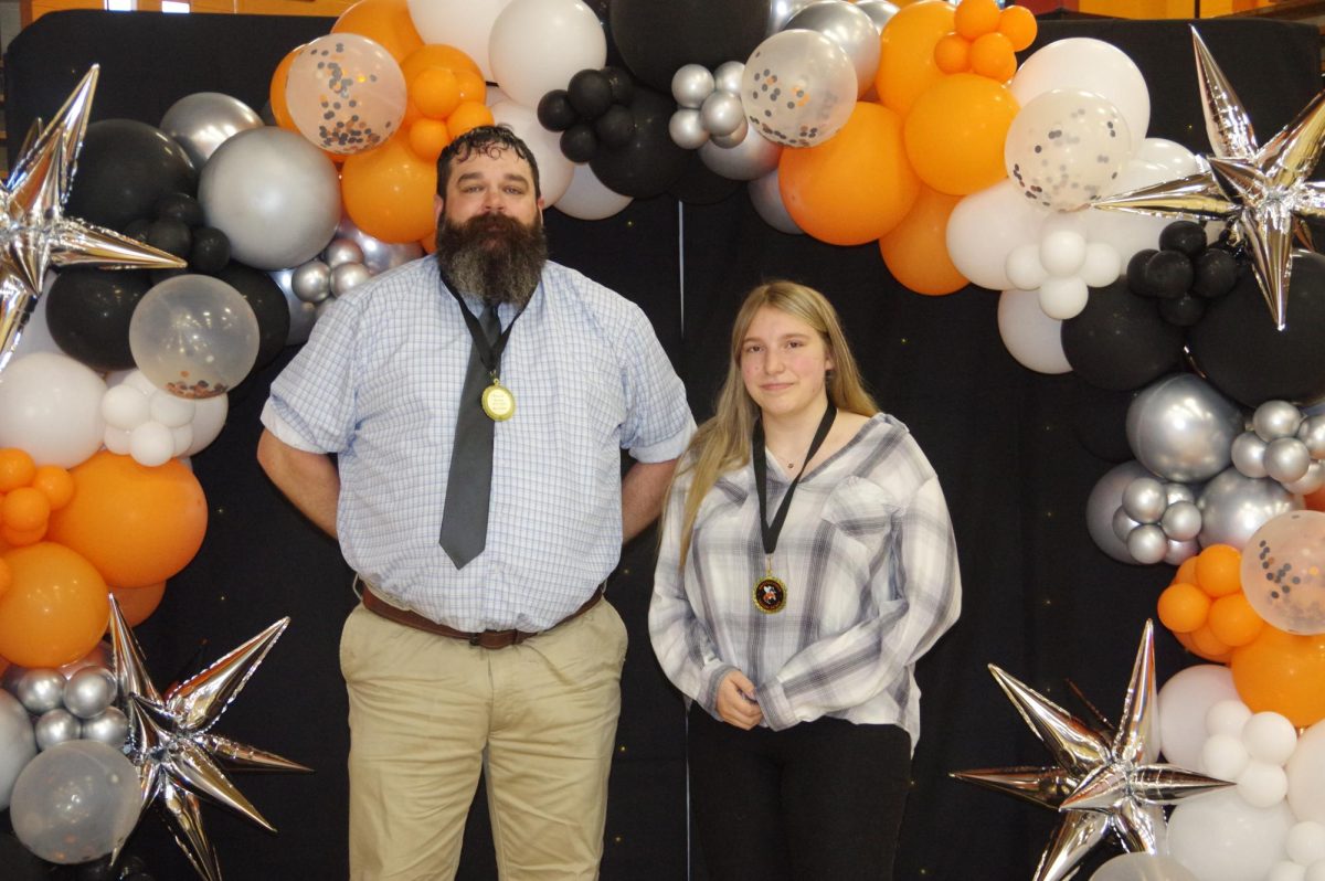Hannah Hoskin and Mr. Conley
