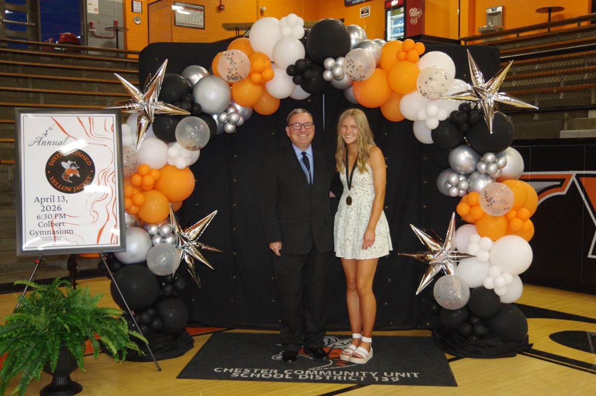 Erin Liefer and Mr. Colonel
