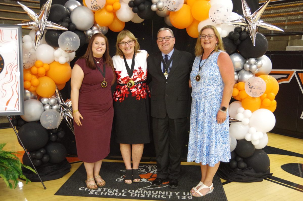 Ms. Millburg, Ms. Dierks, Mr. Colonel and Mrs. Stegman
