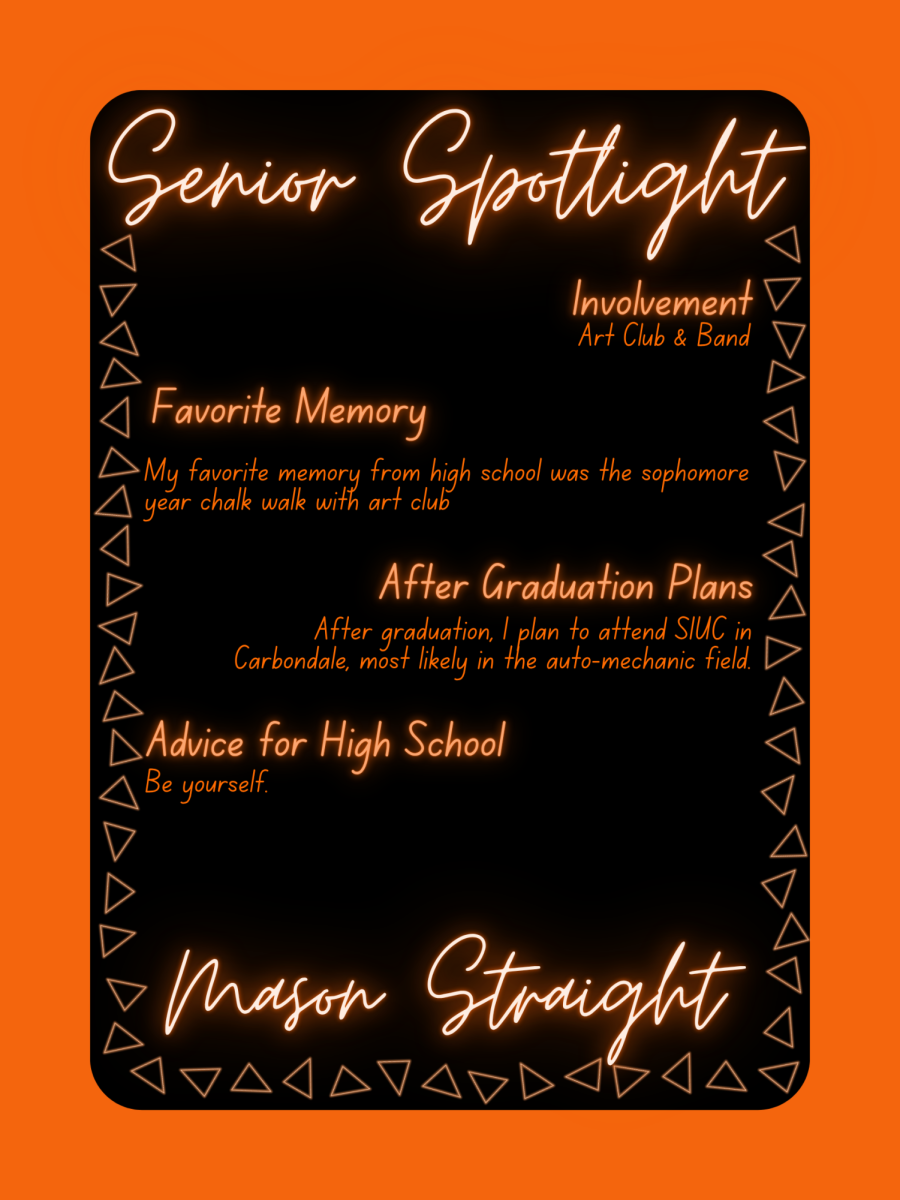 Senior Spotlight- Mason Straight